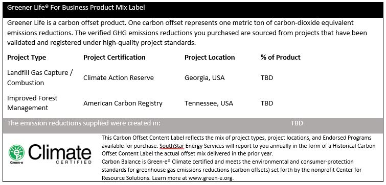 southstar carbon offets